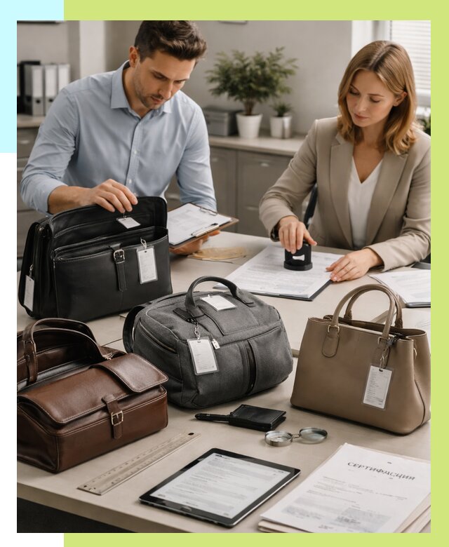 Сертификация сумок в Тихорецке от 7730 руб. | Алешин-Тхр