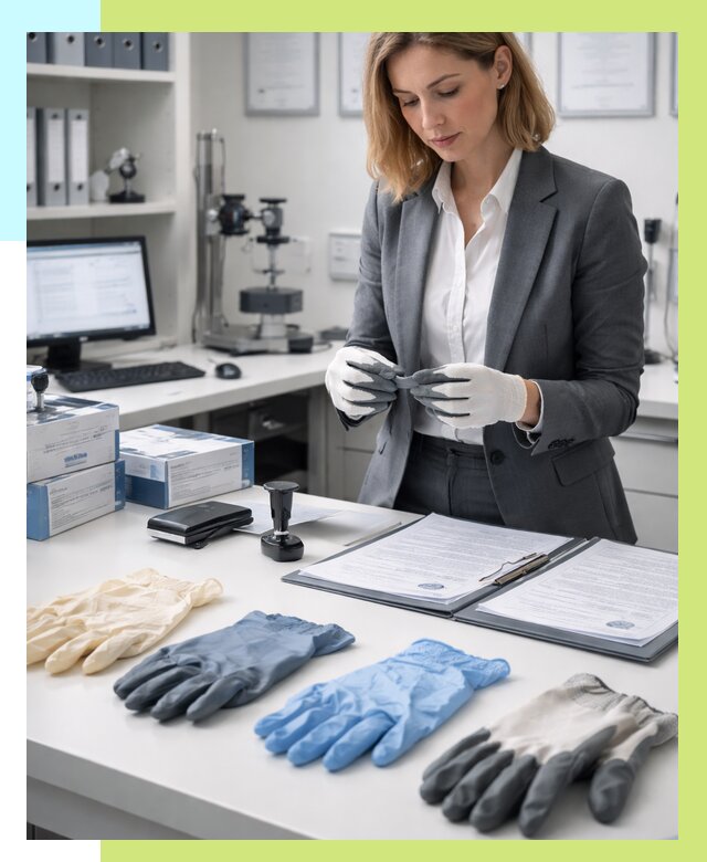 Сертификация перчаток в Тихорецке от 8761 р. | Алешин-Тхр