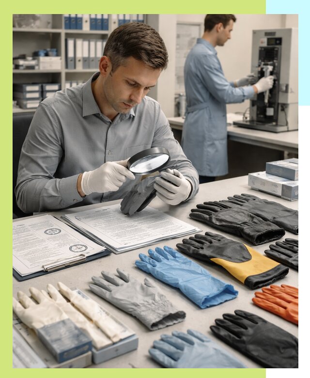 Сертификация перчаток и средств защиты продукции в Тихорецке