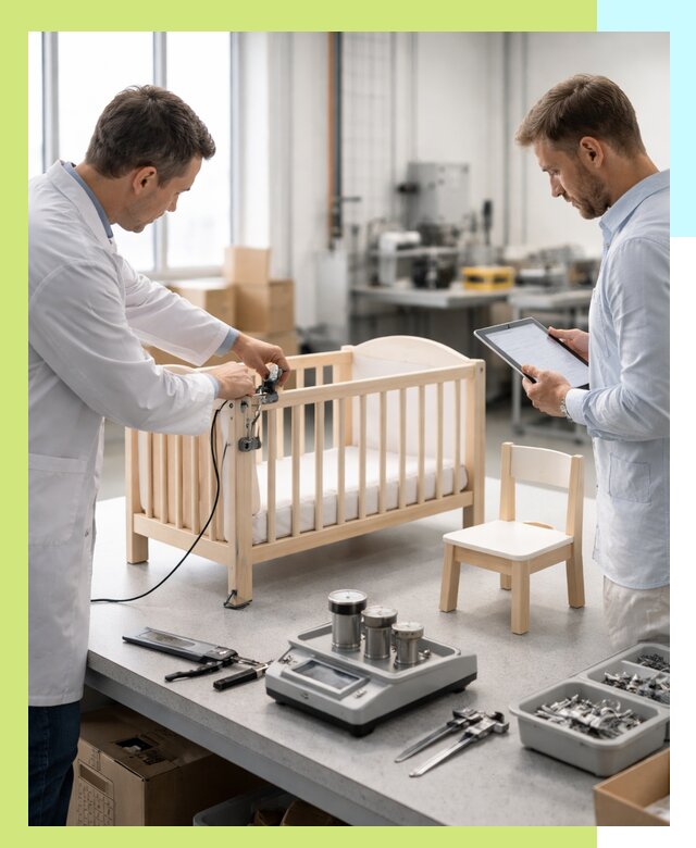 Сертификация детской мебели и проверка безопасности в Тихорецке