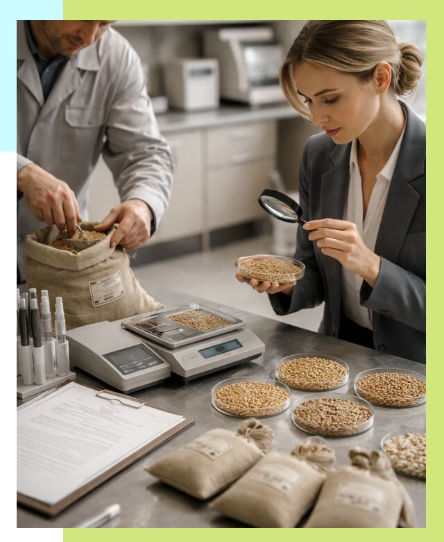 Сертификация зерна в Тихорецке по цене от 15461 р. | Алешин-Тхр