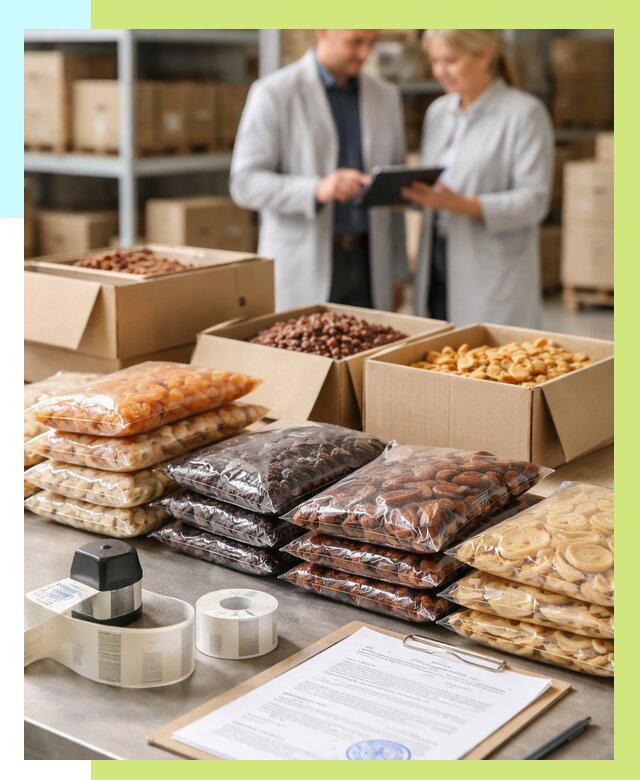 Сертификация сухофруктов в Тихорецке от 12368 р. | Алешин-Тхр под ключ