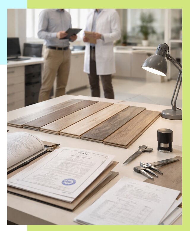 Сертификация ламината в Тихорецке от 18553 р. под ключ | Алешин-Тхр