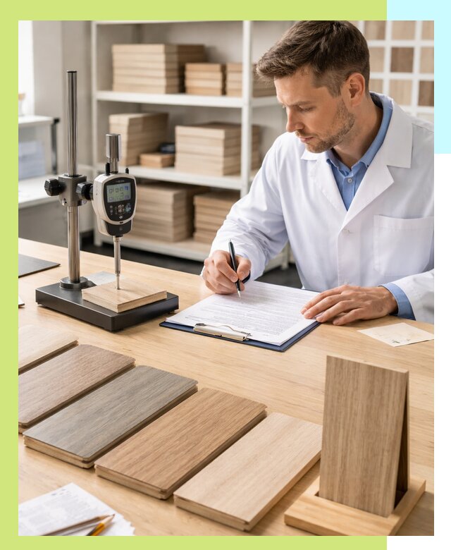 Сертификация ламината с испытаниями и оформлением документов в Тихорецке