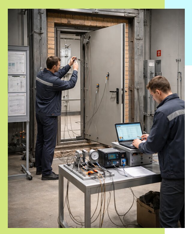 Сертификация противопожарных дверей в Тихорецке по ГОСТ и ТР