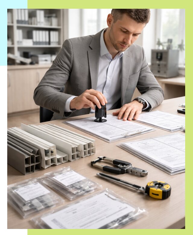 Сертификация ПВХ продукции в Тихорецке от 8761 р., Алешин-Тхр