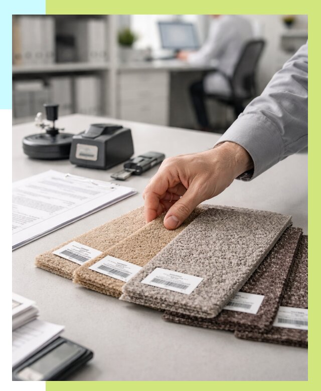 Сертификация ковролина в Тихорецке от 15461 р., Алешин-Тхр