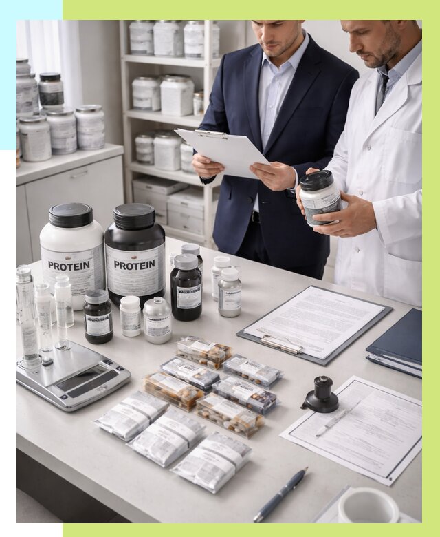 Сертификация спортивного питания в Тихорецке от 15461 р., Алешин-Тхр