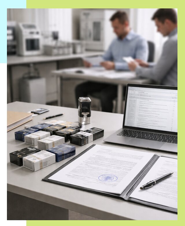 Сертификация сигарет под ключ в Тихорецке от 46382 р. | Алешин-Тхр