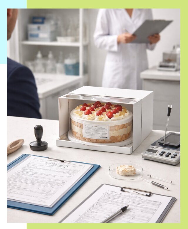 Сертификация тортов в Тихорецке от 9276 р. заказать | Алешин-Тхр