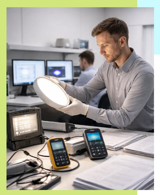 Сертификация светильников в Тихорецке: испытания и оформление