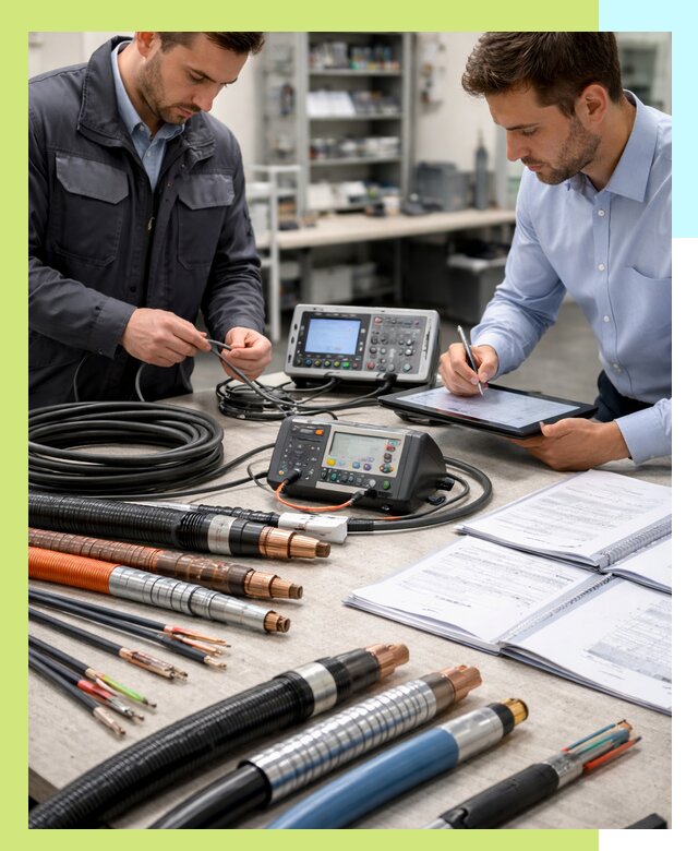 Сертификация кабеля и электропроводки в Тихорецке под ключ