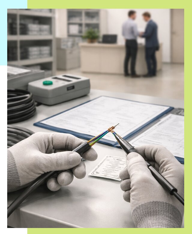 Сертификация провода в Тихорецке от 18553 р. в Алешин-Тхр