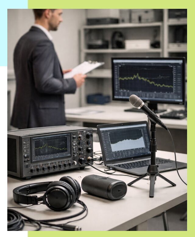 Сертификация аудиотехники в Тихорецке от 15461 р., Алешин-Тхр