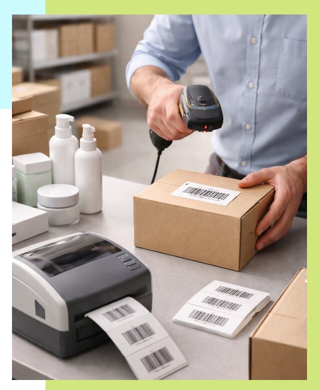 Штрихкодирование продукции в Тихорецке от 4638 р. | Алешин-Тхр