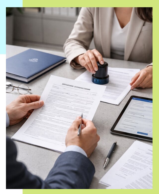 Декларация ГОСТ Р в Тихорецке от 8761 р оформить в Алешин-Тхр