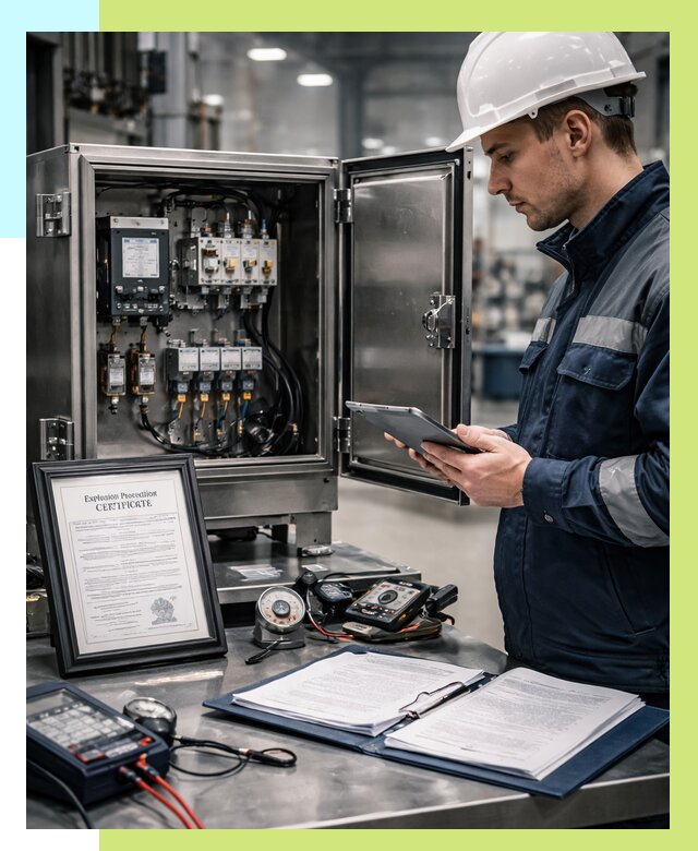 Сертификат взрывозащиты в Тихорецке от 46382 р. | Алешин-Тхр