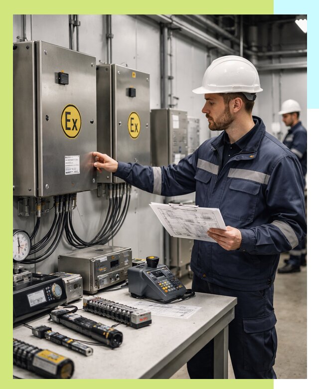 Сертификат взрывозащиты промышленного оборудования в Тихорецке