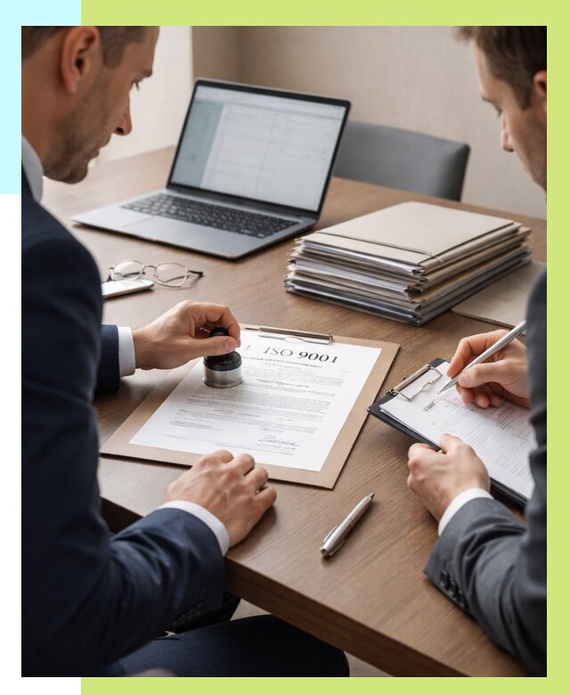 Сертификат ISO 9001 в Тихорецке купить от 82456 р. | Алешин-Тхр