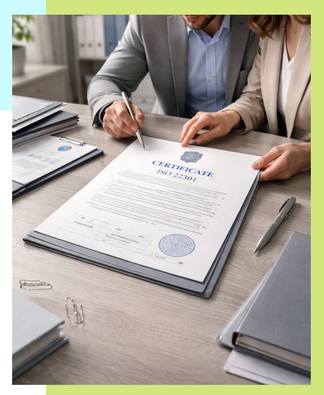 Сертификат ISO 22301 в Тихорецке от 46382 р. | Алешин-Тхр срочно