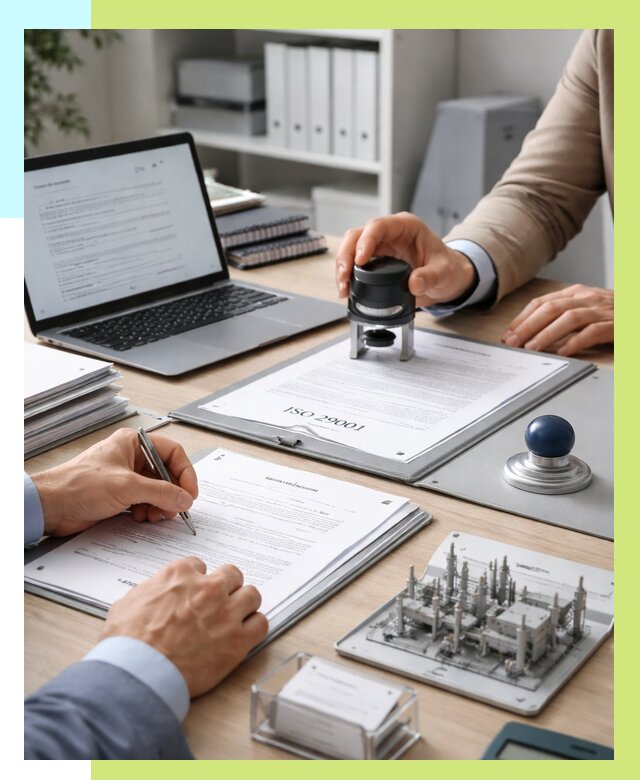 Сертификат ISO 29001 в Тихорецке под ключ от 77303 р. | Алешин-Тхр