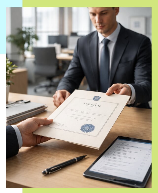 Сертификат ISO 30301 в Тихорецке от 36075 р. | Алешин-Тхр - под ключ