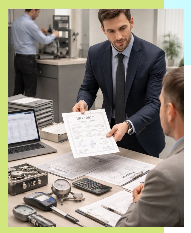 Выдача сертификата ISO 10012 по требованиям метрологии в Тихорецке