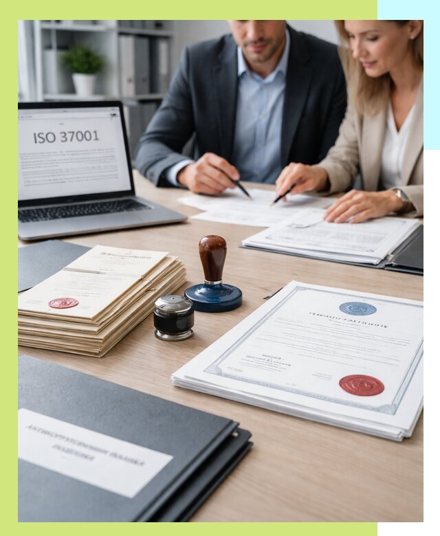 Получение сертификата ISO 37001 по системе борьбы с коррупцией в Тихорецке